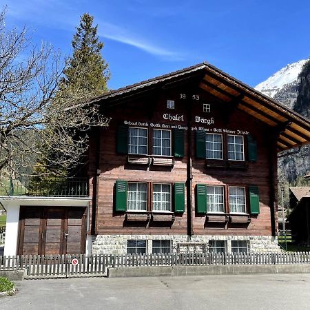 Familienferien Im Chalet Baergli Kandersteg Bagian luar foto