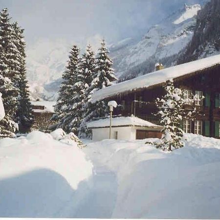 Familienferien Im Chalet Baergli Kandersteg Bagian luar foto